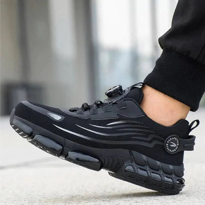 Steel Toe Shoes Work Lace Up Breathable Safety - Image 8