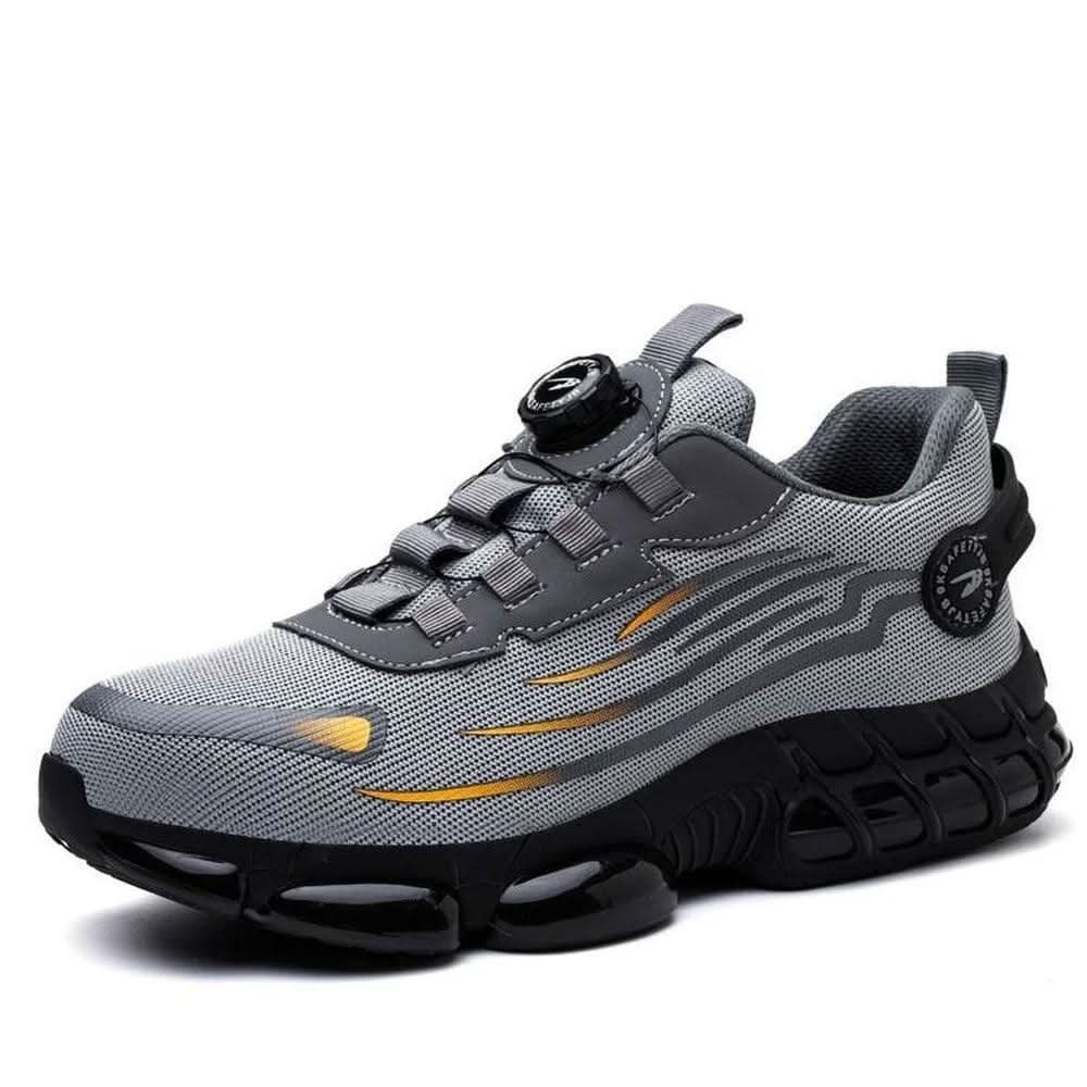Steel Toe Shoes Work Lace Up Breathable Safety - Image 9
