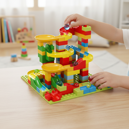 Storespy Marble Run Toys Track Set Stem Builder - Image 2
