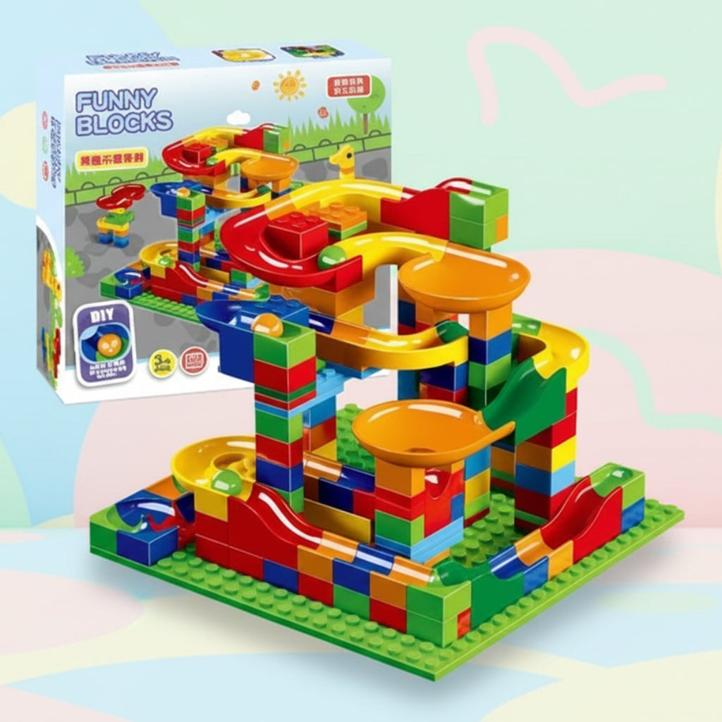 Storespy Marble Run Toys Track Set Stem Builder - Image 3