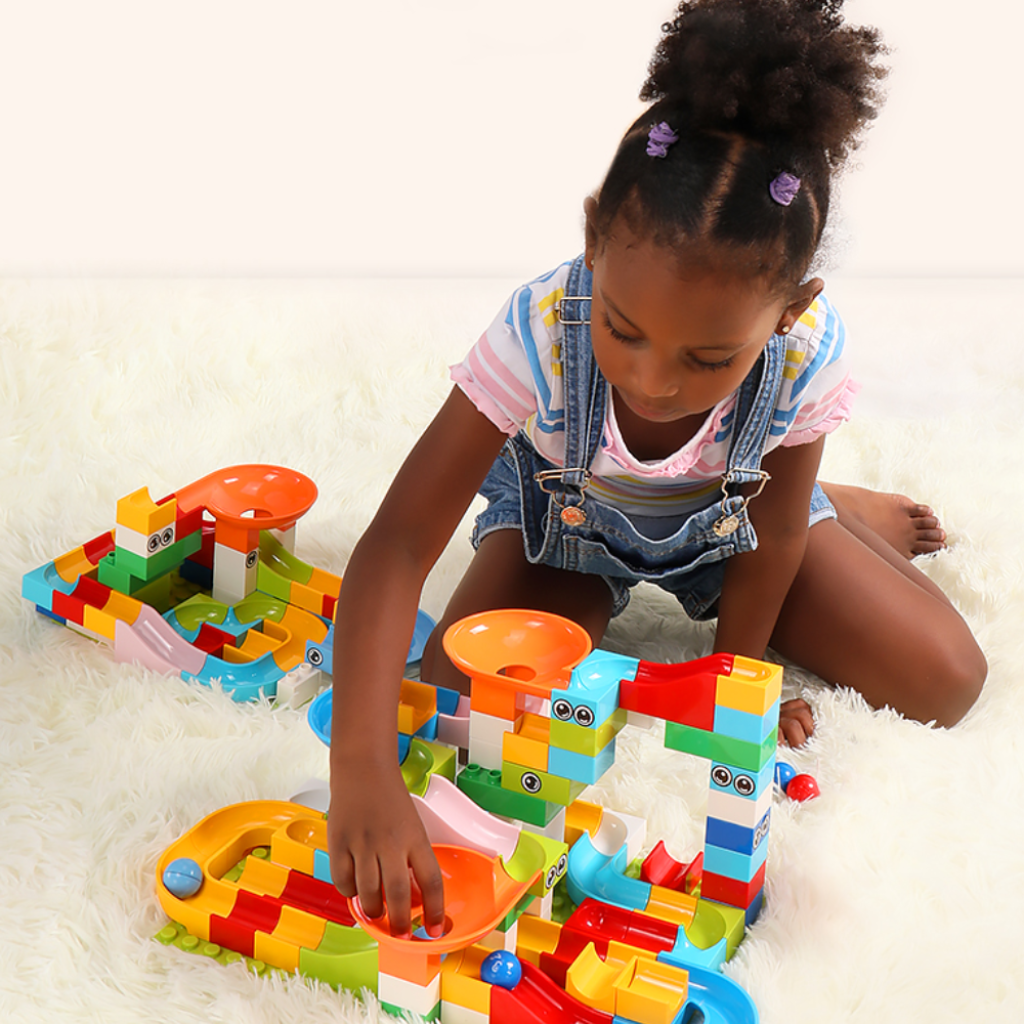 Storespy Marble Run Toys Track Set Stem Builder - Image 4