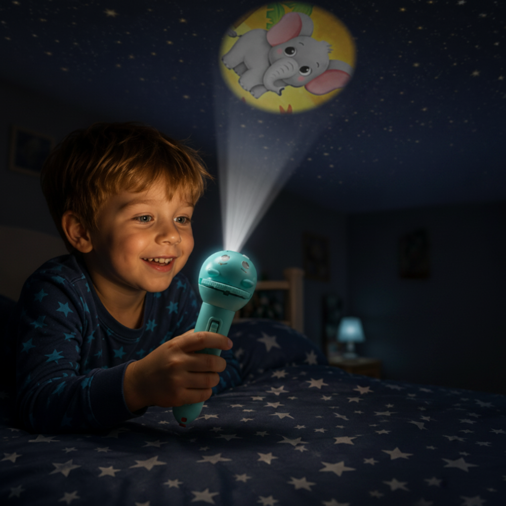 Story Projector Flashlight Fun Bedtime Storytime Toy - Image 2