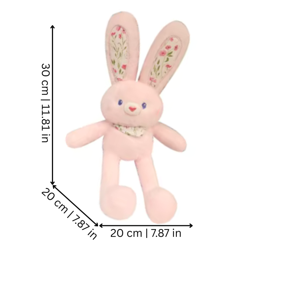 Stuffed Bunny Plush Toy Cute Design Plush Bunny Toy - Image 2