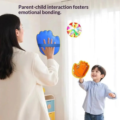 Suction Cup Balls Catch Gloves Interactive Toy - Image 5
