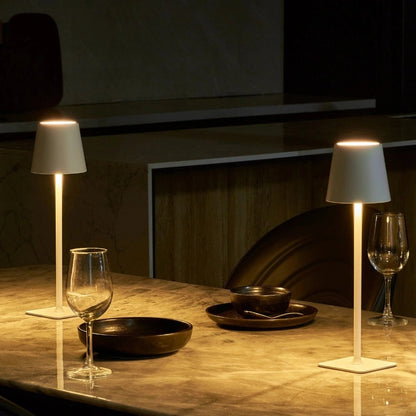 Table Lamp Cordless Touch Dimmable Modern Metal Rechargeable LED - Image 8
