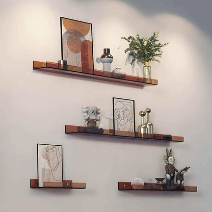 Væghylde Flydende Akryl Minimalistisk Display Opbevaringshylde