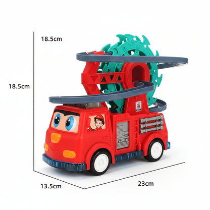 Toy Car Fire Truck Toy Interactive Educational Playset - Image 5