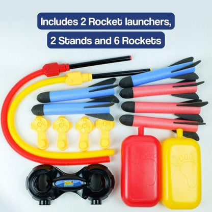Toy Rocket Launcher Outdoor Fun Dual Action Playset - Image 4