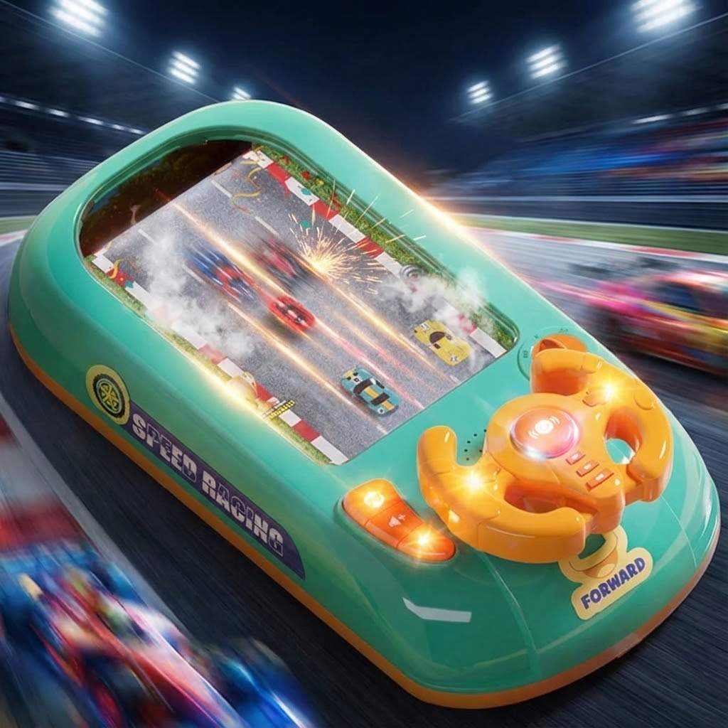 Gioco Volante Bambini Console Racing Interattiva