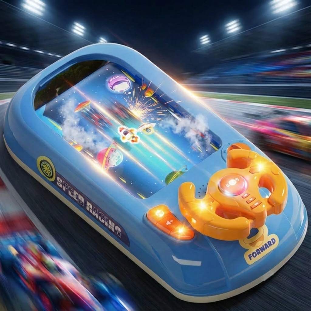 Gioco Volante Bambini Console Racing Interattiva