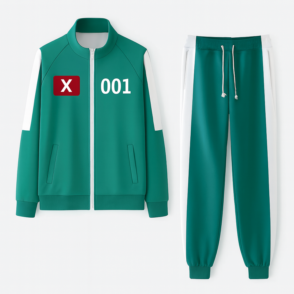 Unisex Tracksuit Set Cosplay Comfortable Stylish Outfit - Image 4