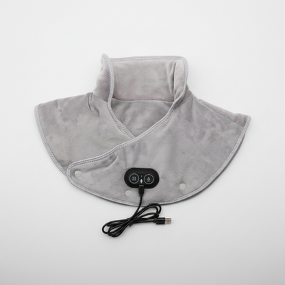 Vibration Massage Heating Pad USB Powered Electric Heated - Image 1