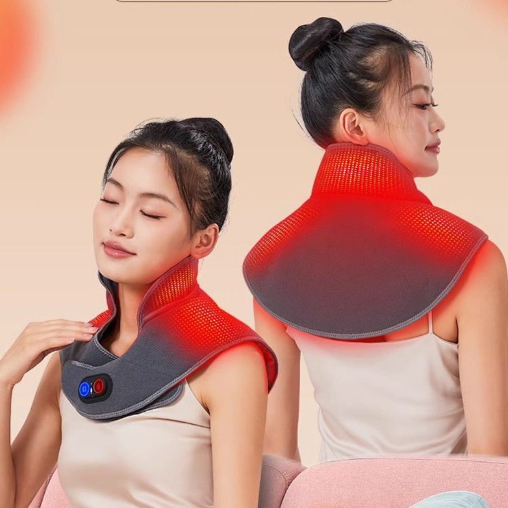 Vibration Massage Heating Pad USB Powered Electric Heated - Image 8