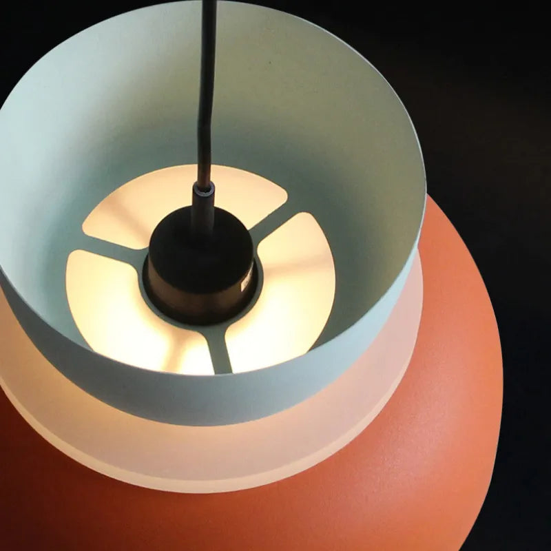 Macaron Pendant Light | Colourful Nordic Ceiling Lamp