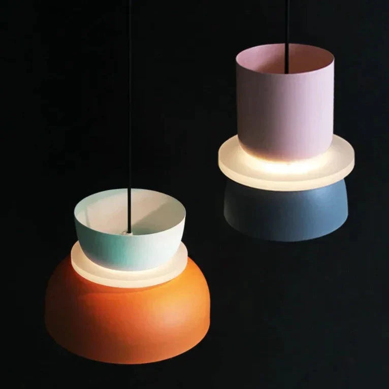 Macaron Pendant Light | Colourful Nordic Ceiling Lamp