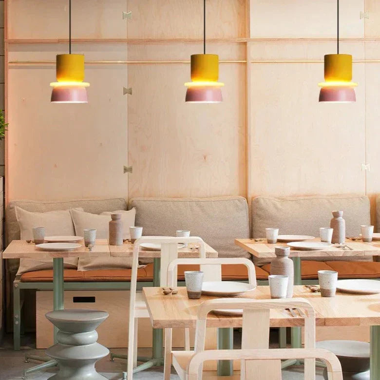 Macaron Pendel | Farverig Nordisk Loftlampe