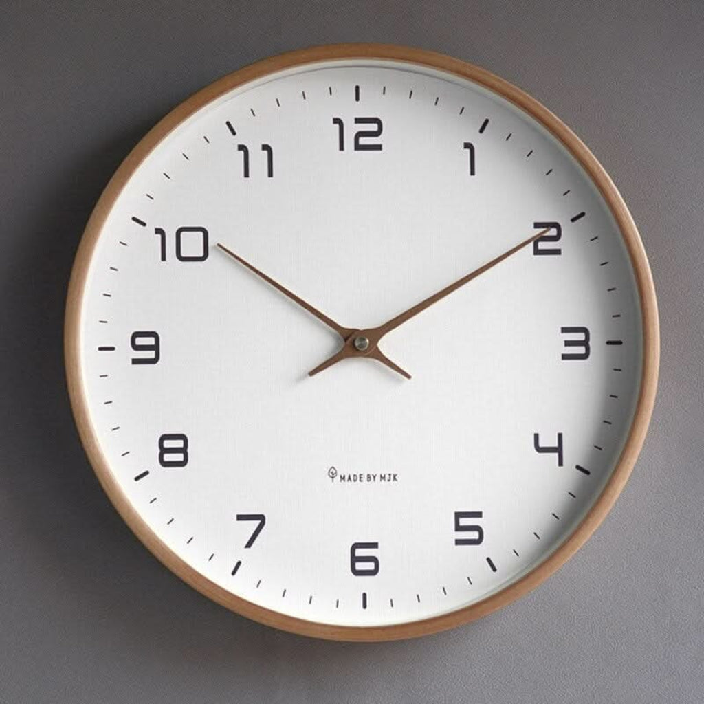 Wall Clock Modern Scandinavian Minimalist Round - Image 7