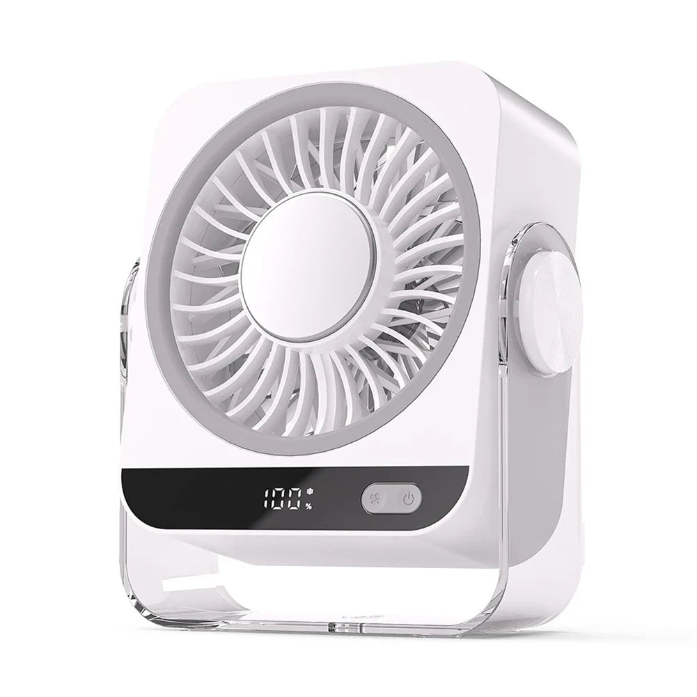 Wall-Mounted Fan Rechargeable Desk Portable Desk Fan - Image 5