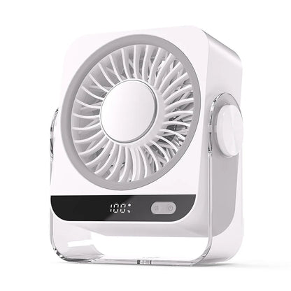 Wall-Mounted Fan Rechargeable Desk Portable Desk Fan - Image 5