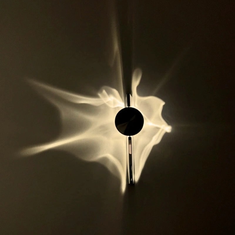 Wall Sconce Modern Ripple Adjustable Metal LED Light - Image 5