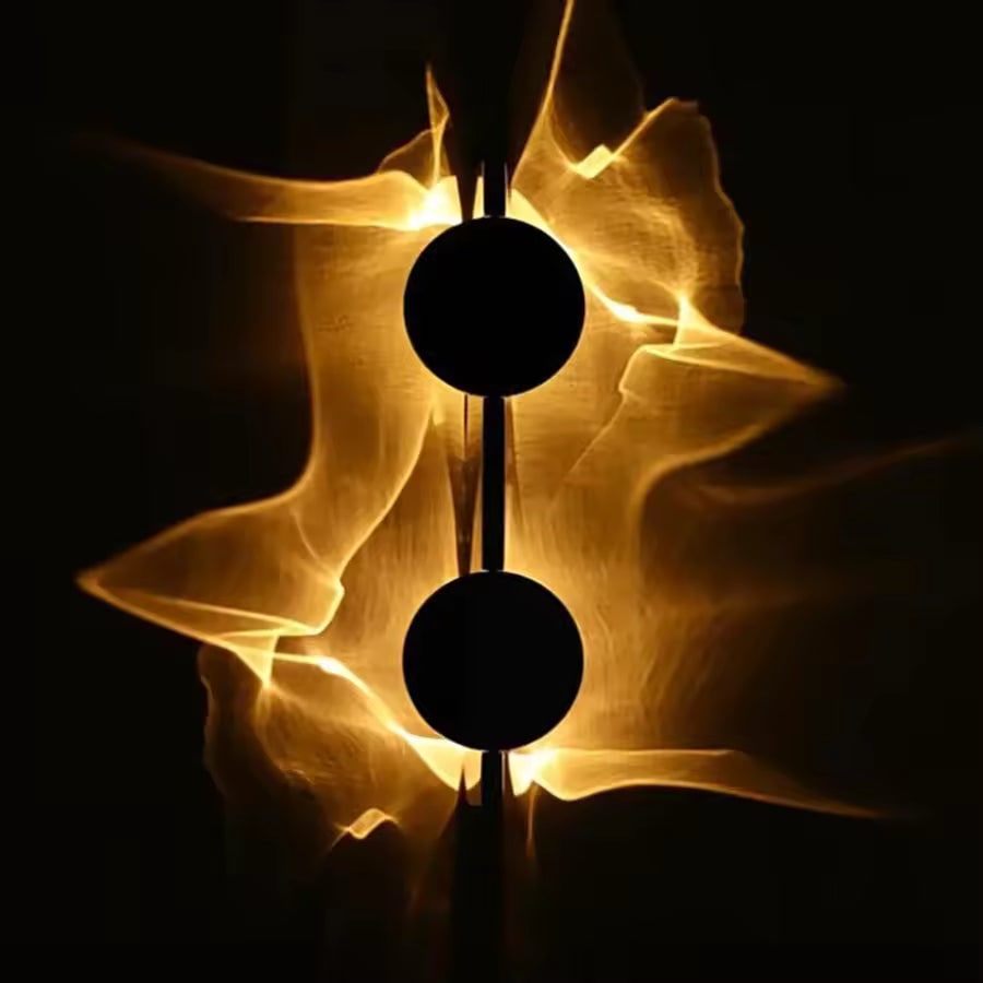 Wall Sconce Modern Ripple Adjustable Metal LED Light - Image 6