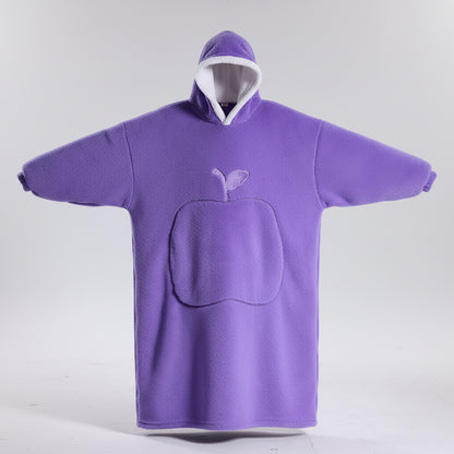 Oversized Hoodie Blanket Adults Soft Wearable Blanket Cold Days