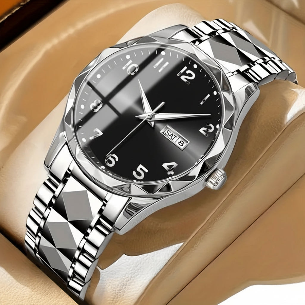 Sports Watch Men Multifunction Titanium Chronograph Wrist Watch