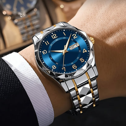 Sports Watch Men Multifunction Titanium Chronograph Wrist Watch