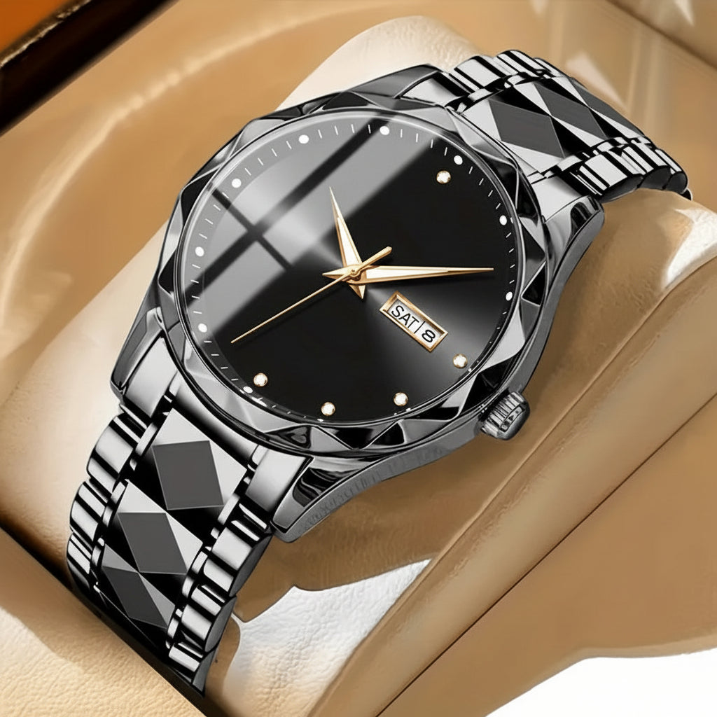 Sports Watch Men Multifunction Titanium Chronograph Wrist Watch