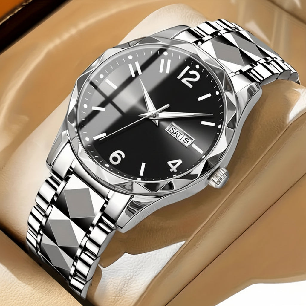 Sports Watch Men Multifunction Titanium Chronograph Wrist Watch