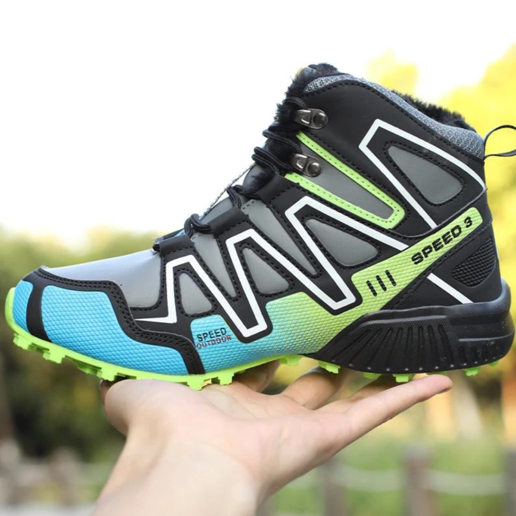 Waterproof Boots Hiking Winter Lace Up Ankle Boots - Image 1