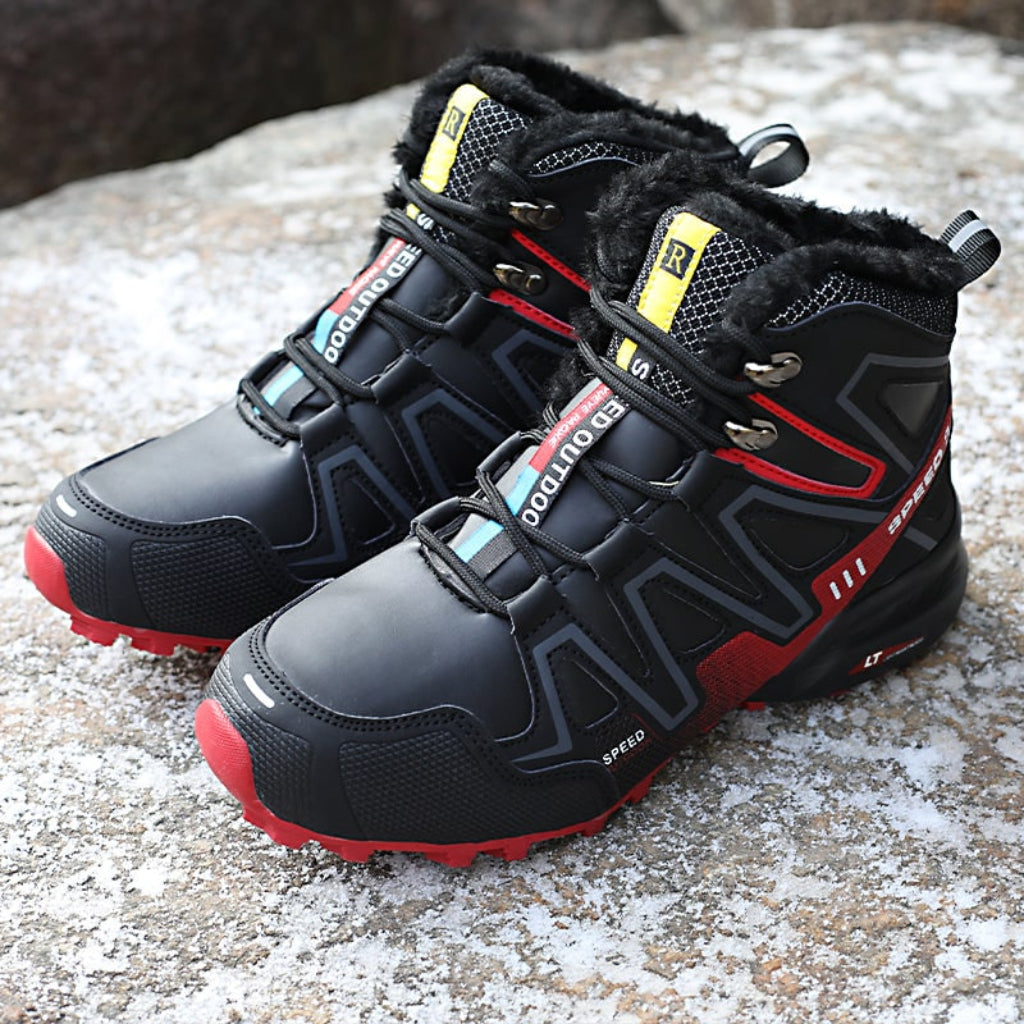 Waterproof Boots Hiking Winter Lace Up Ankle Boots - Image 3