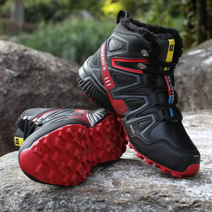 Waterproof Boots Hiking Winter Lace Up Ankle Boots - Image 4