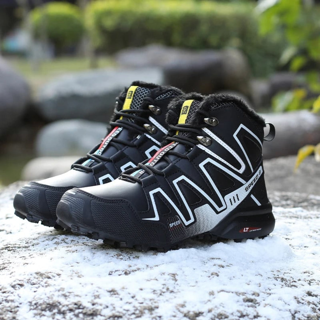 Waterproof Boots Hiking Winter Lace Up Ankle Boots - Image 6