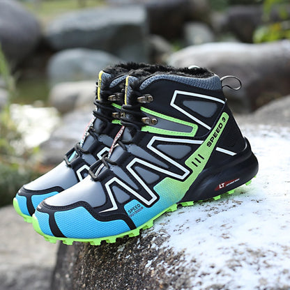 Waterproof Boots Hiking Winter Lace Up Ankle Boots - Image 7