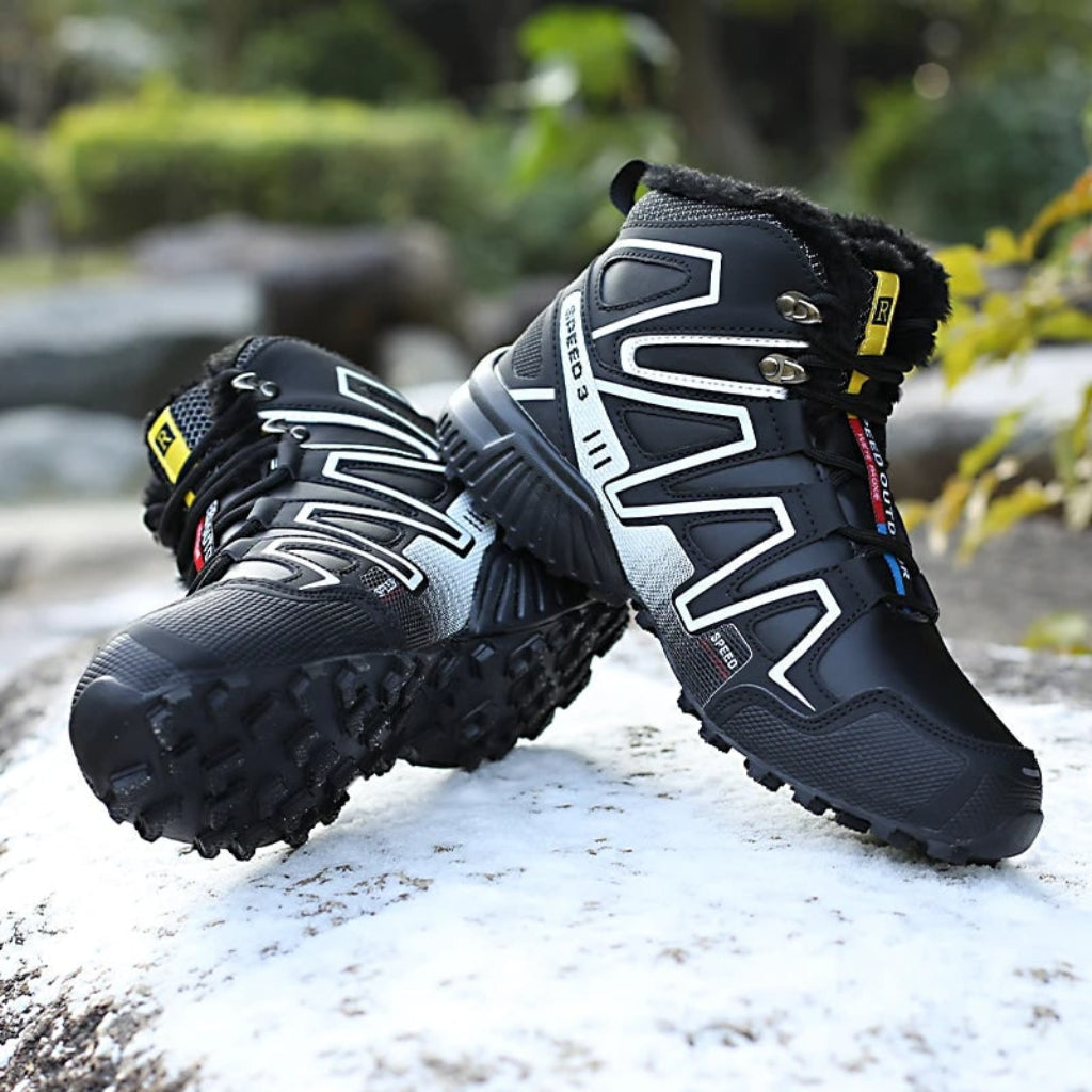 Waterproof Boots Hiking Winter Lace Up Ankle Boots - Image 8