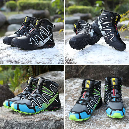 Waterproof Boots Hiking Winter Lace Up Ankle Boots - Image 9