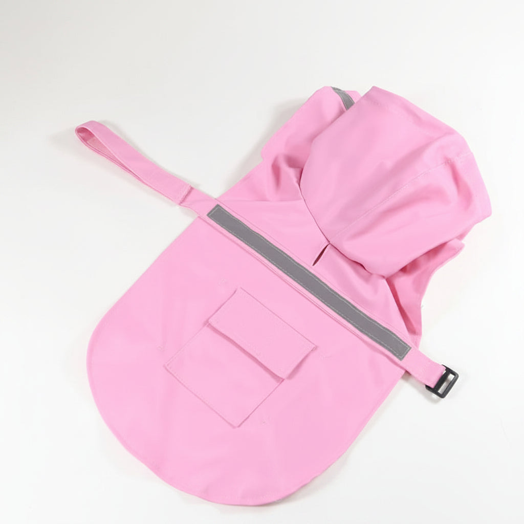 Waterproof Dog Raincoat Adjustable Hooded Design Pet Raincoat - Image 3