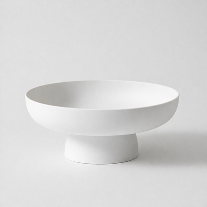 Table Fruit Bowl Pedestal Decorative Kitchen Counter Serving Bowl