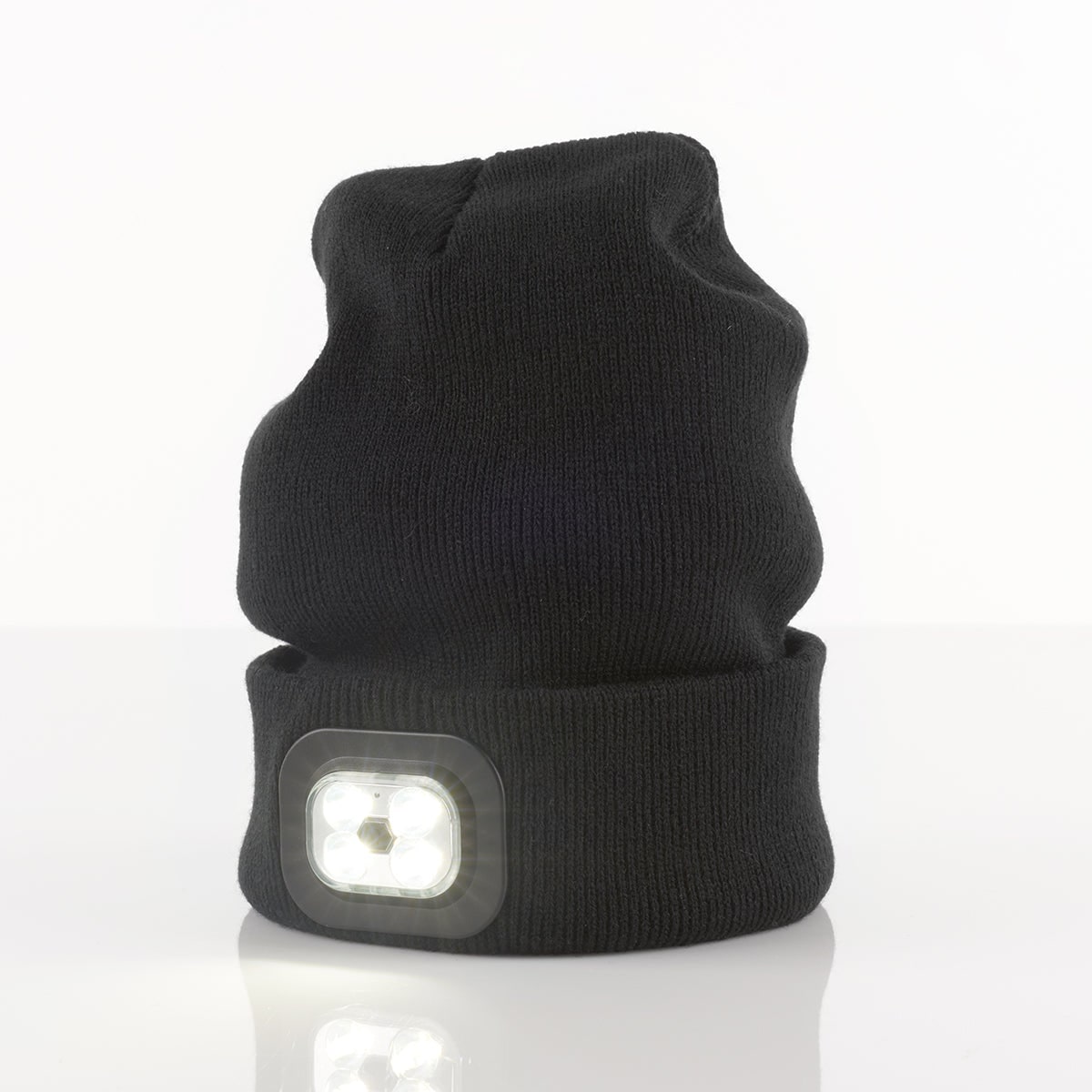 Winter Beanie Light Rechargeable LED Illuminated Design - Image 2