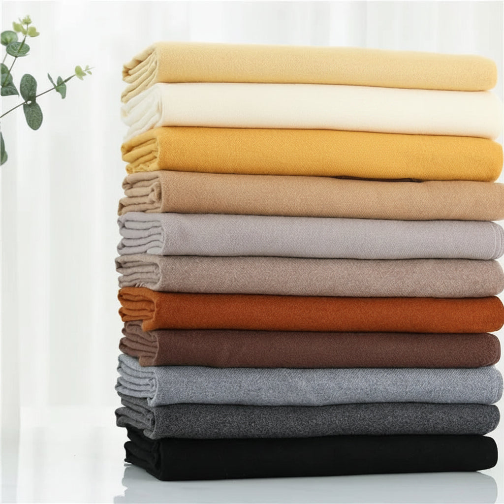 Winter Scarf Warm Cozy Cashmere Winter Soft Texture - Image 13