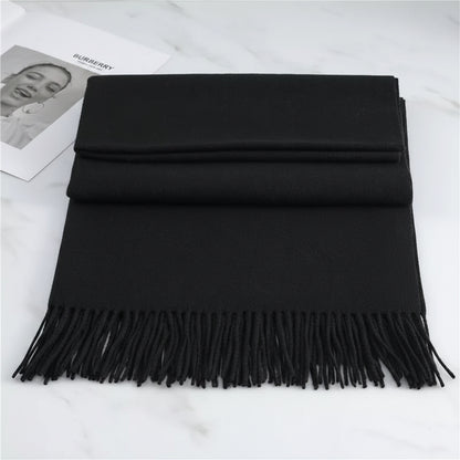 Winter Scarf Warm Cozy Cashmere Winter Soft Texture - Image 9