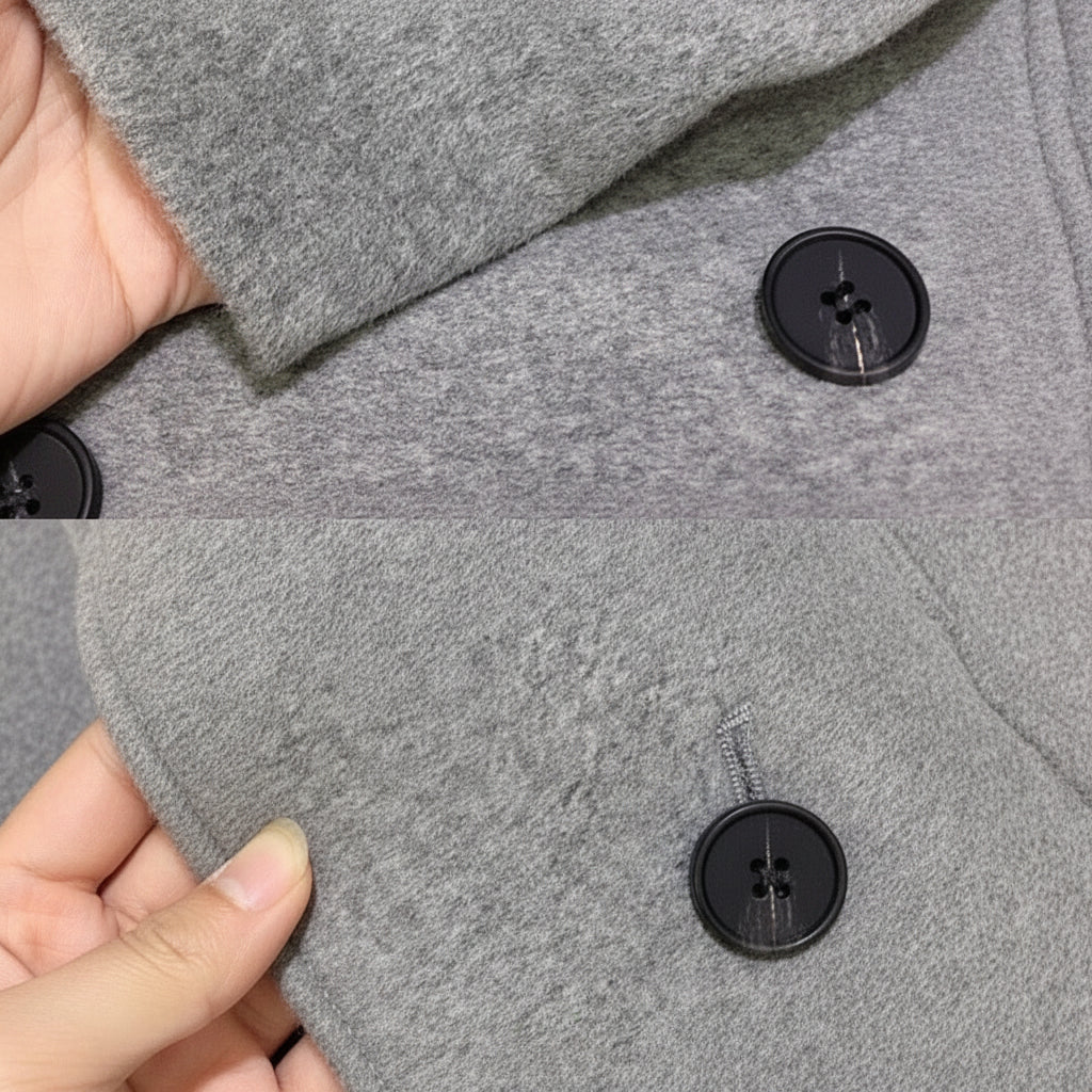 Womens Coat Water Resistant Hooded Belted Longline - Image 5
