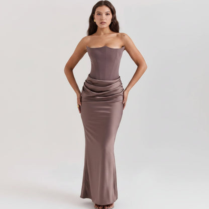 Women's Formal Corset Dress Sleek | Evening Gown - Image 1