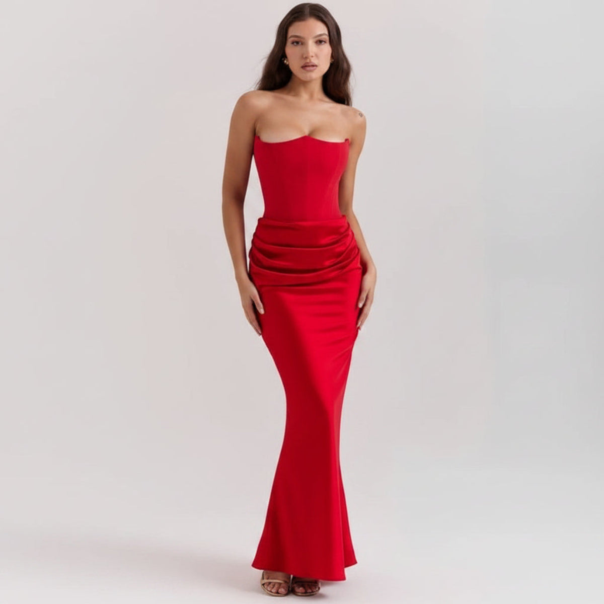 Women's Formal Corset Dress Sleek | Evening Gown - Image 11