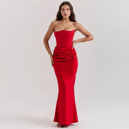 Womens Formal Dress Corset Evening Gown - Image 11