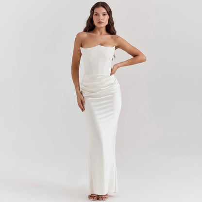 Womens Formal Dress Corset Evening Gown - Image 6