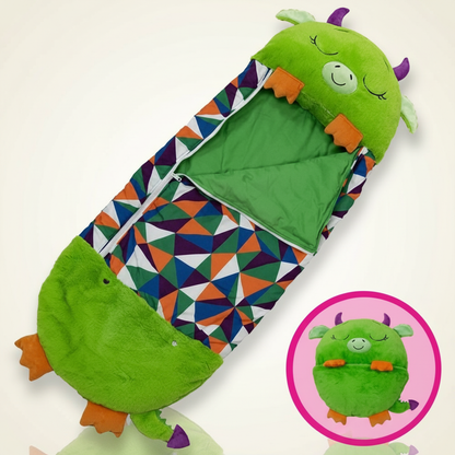 Womens Kids Sleeping Bag Lightweight Hooded Sack - Image 8