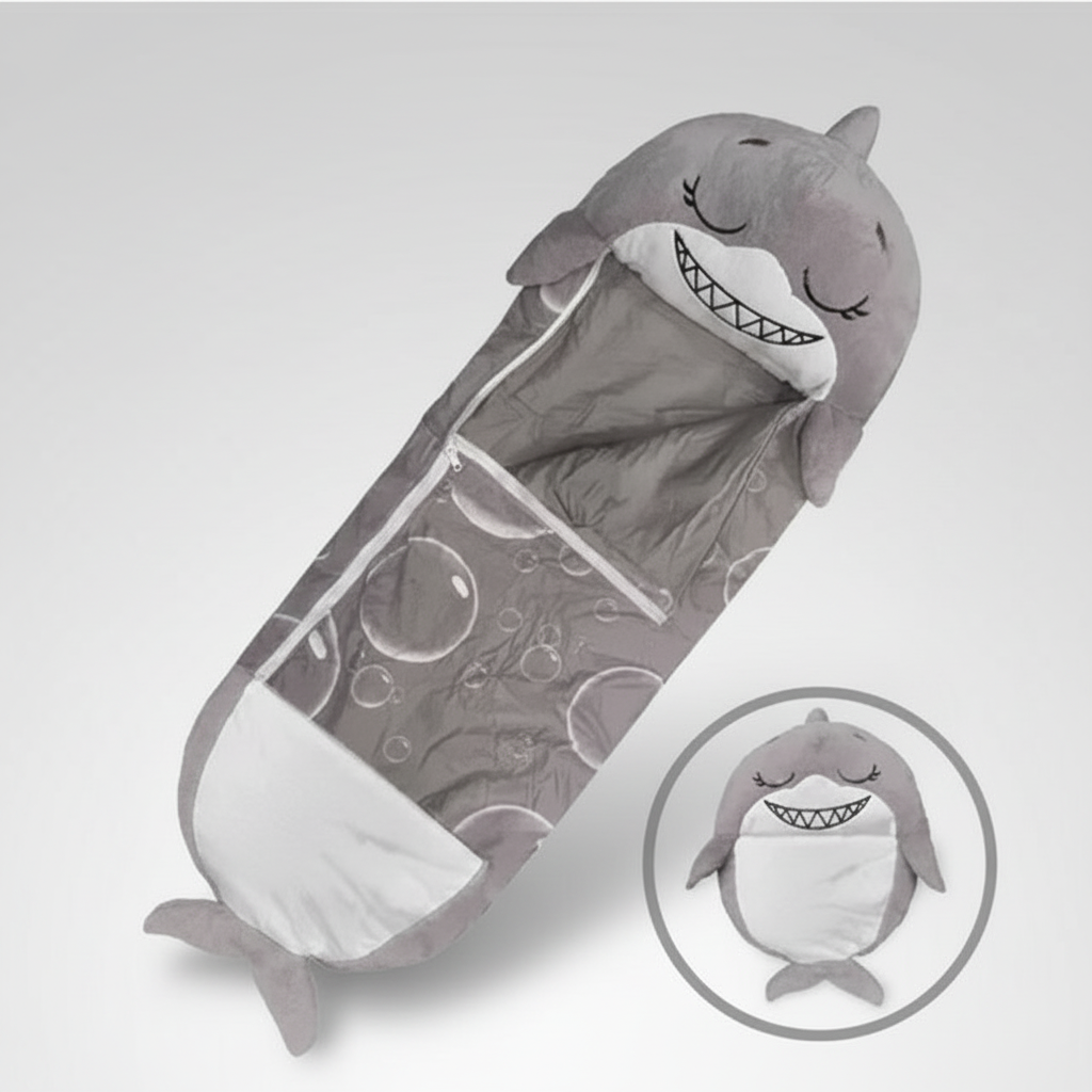 Womens Kids Sleeping Bag Lightweight Hooded Sack - Image 9