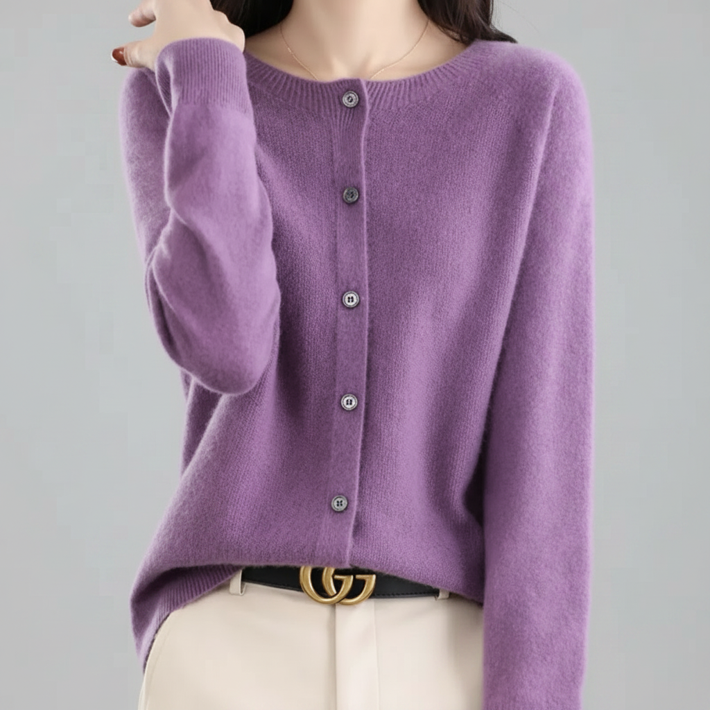 Womens Knitted Sweater Cardigan Warm - Image 15
